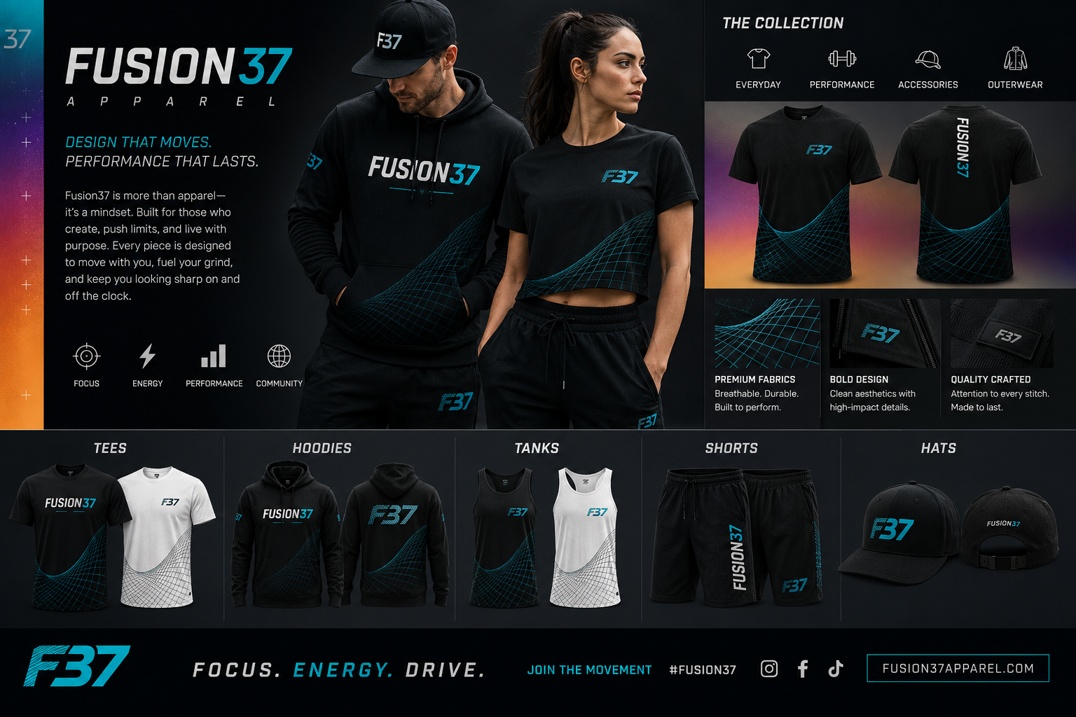 Fusion37 Apparel Collection