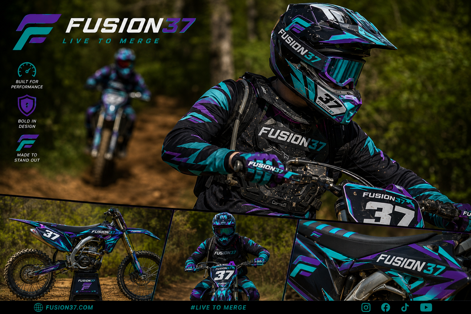 Fusion37 Riding Gear