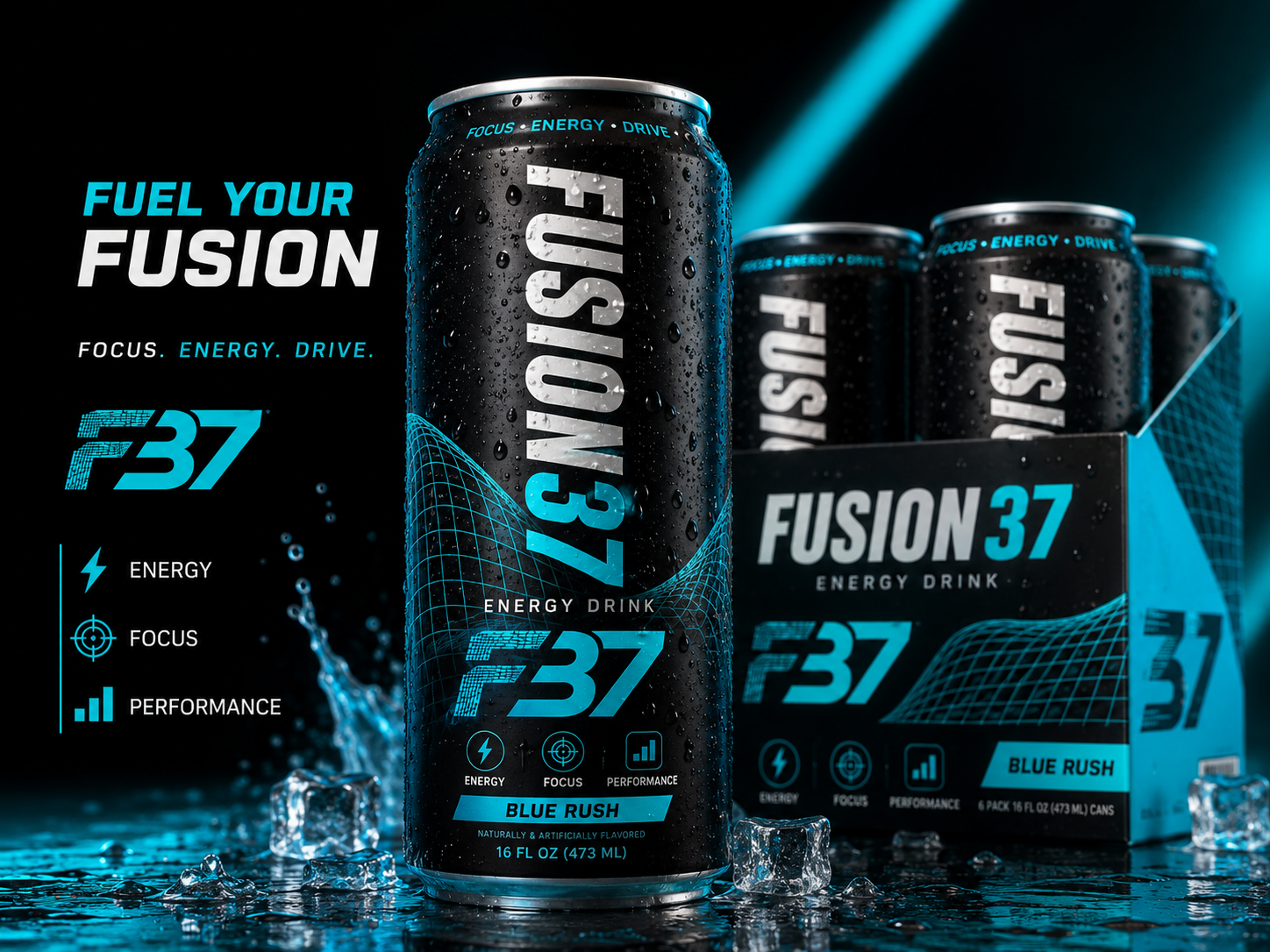 Fusion37 Energy Drink — Fuel Your Fusion