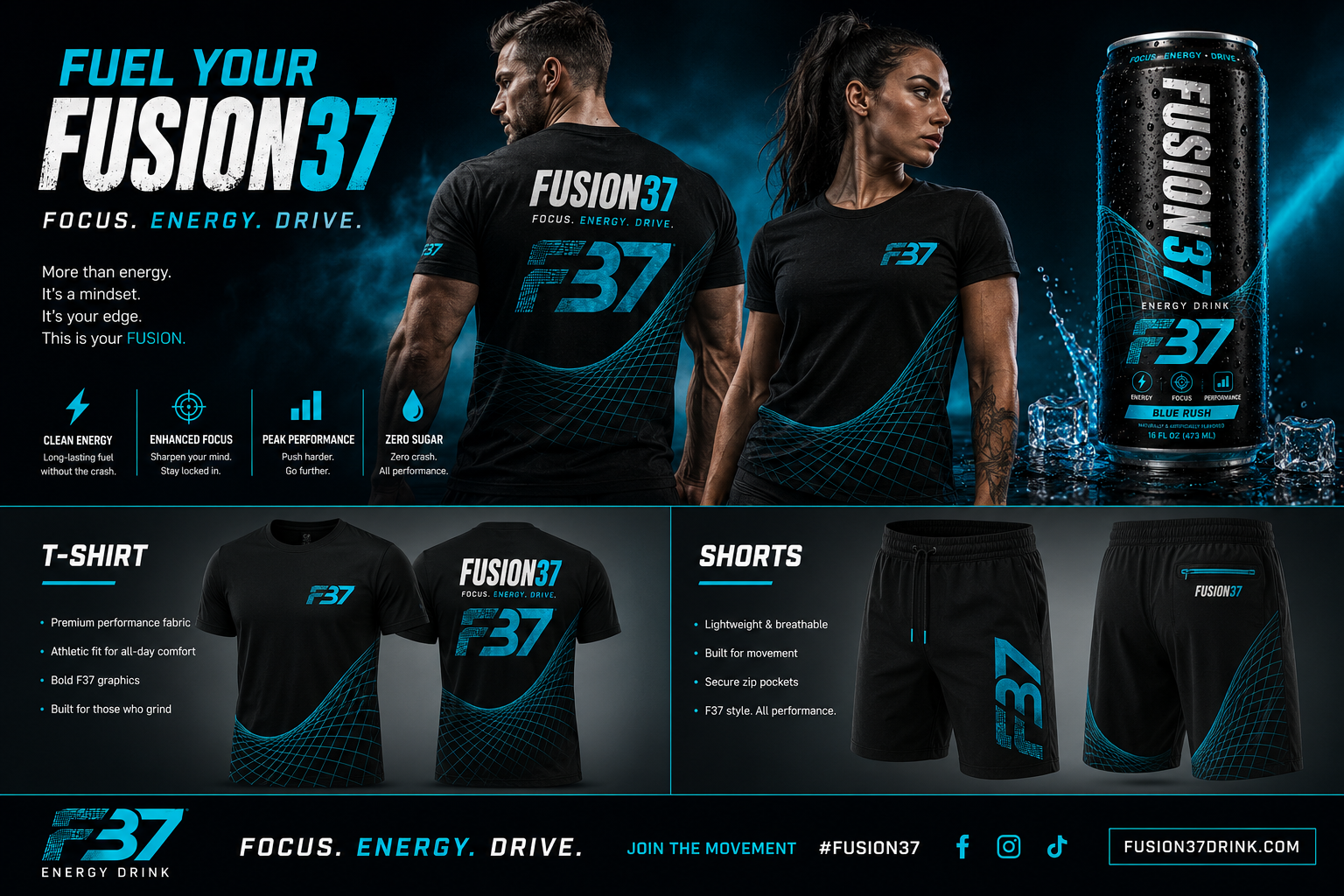 Fusion37 Apparel Campaign